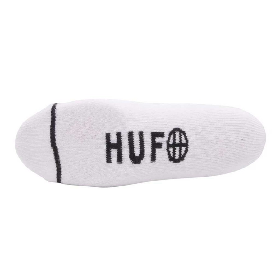 * Wholesale Huf Tt Crew Sock White Men'S Socks