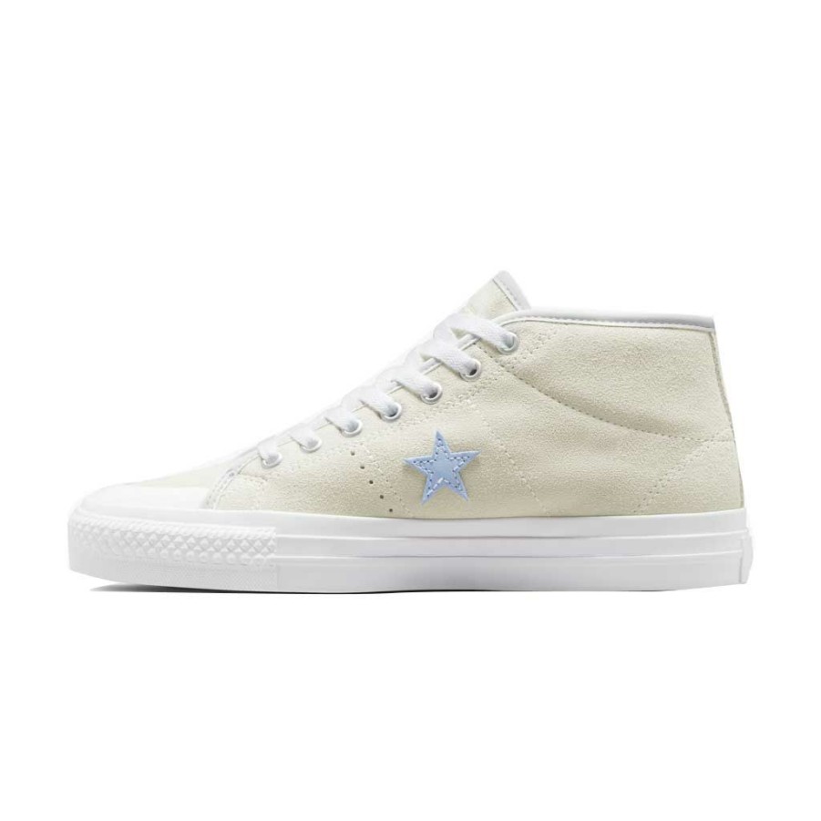 * Fashionable Converse One Star Pro Mid Pale/Pty/White Men'S Shoes