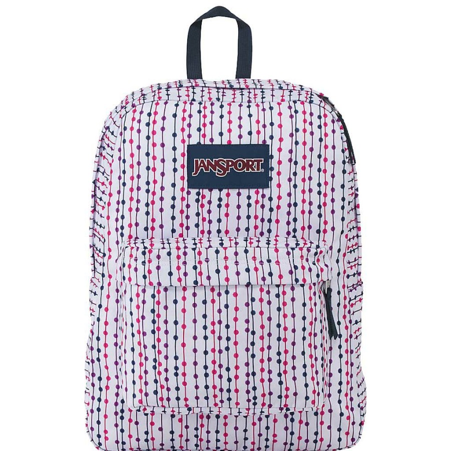 * Discount Jansport Superbreak Navy Front Row Spot Men'S Backpacks