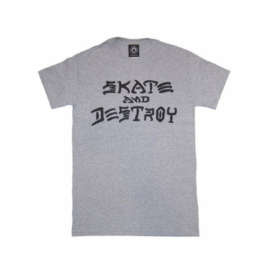 * Wholesale Thrasher Skate And Destroy Tee Heather Men'S T-Shirts