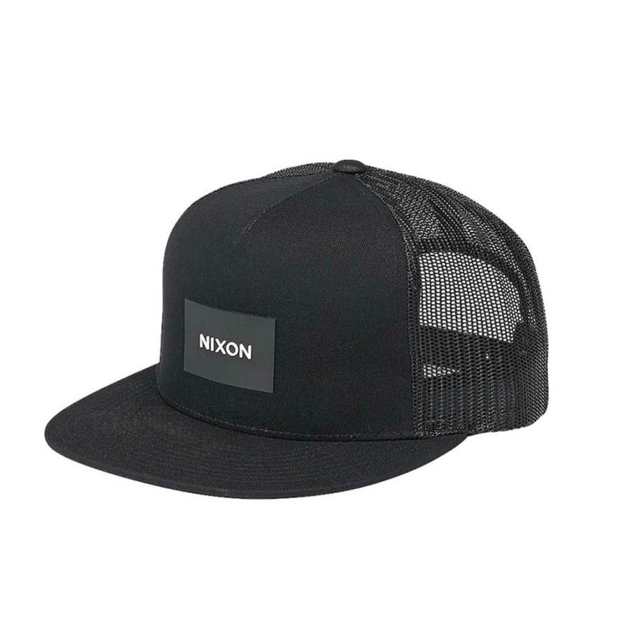 * 100% Guarantee Nixon Team Trucker Hat Black Men'S Hats