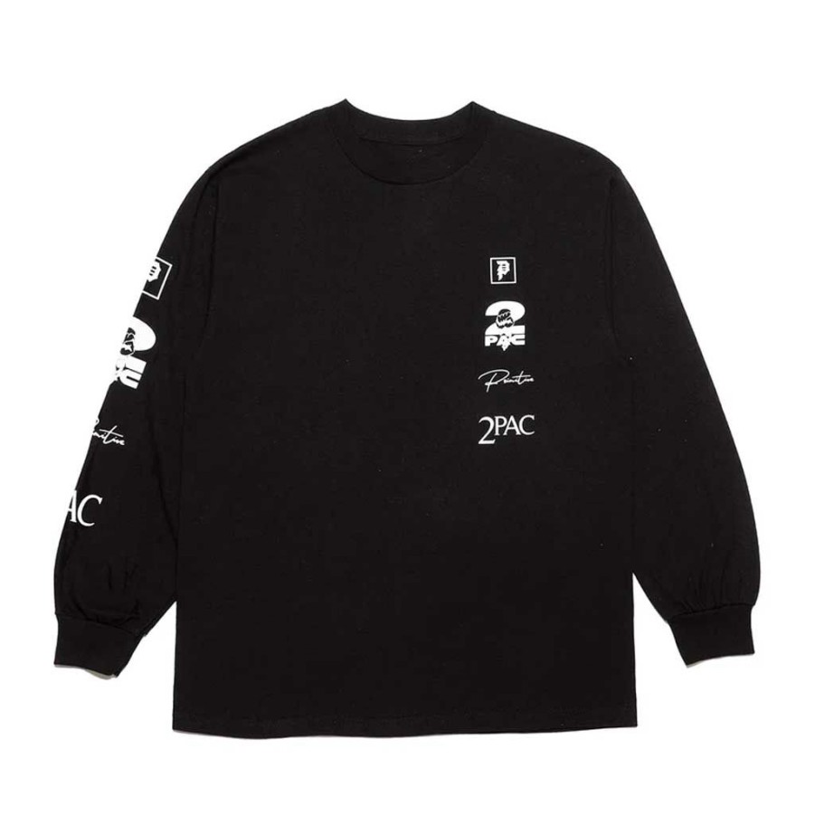 * Online Discount Primitive X Tupac Voice L/S Tee Black Men'S T-Shirts