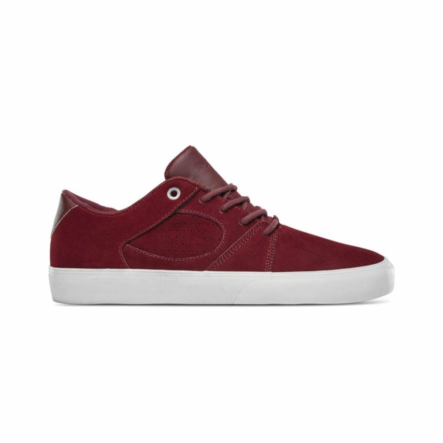 * Quick Delivery Es Square Three Burgundy Men'S Shoes