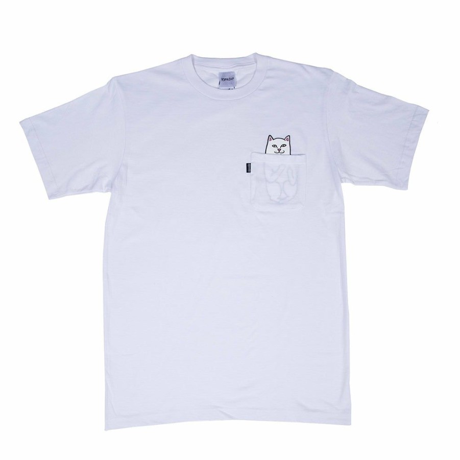 * New Rip N Dip Lord Nermal Tee White Men'S T-Shirts