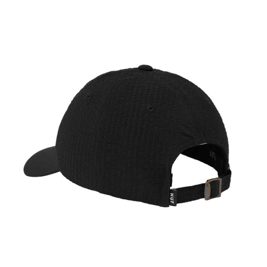 * Quick Delivery Huf Arch Logo Cv 6 Panel Black Men'S Hats