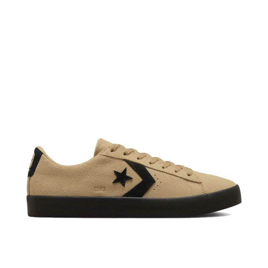 * Clearance Converse Pro Leather Vulc Ox Nomad Khaki Men'S Shoes