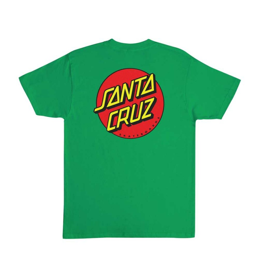 * Best-Selling Santa Cruz Classic Dot S/S Tee Envy Men'S T-Shirts