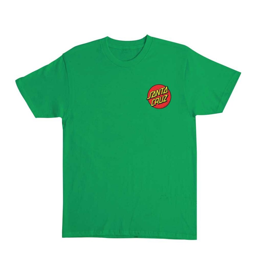 * Best-Selling Santa Cruz Classic Dot S/S Tee Envy Men'S T-Shirts