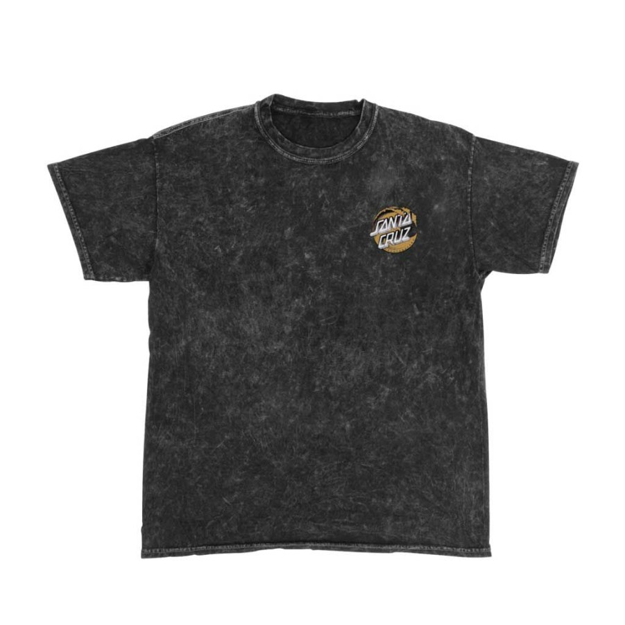 * Special Santa Cruz Stipple Wave Dot S/S T-Shirt Mineral Black Men'S T-Shirts