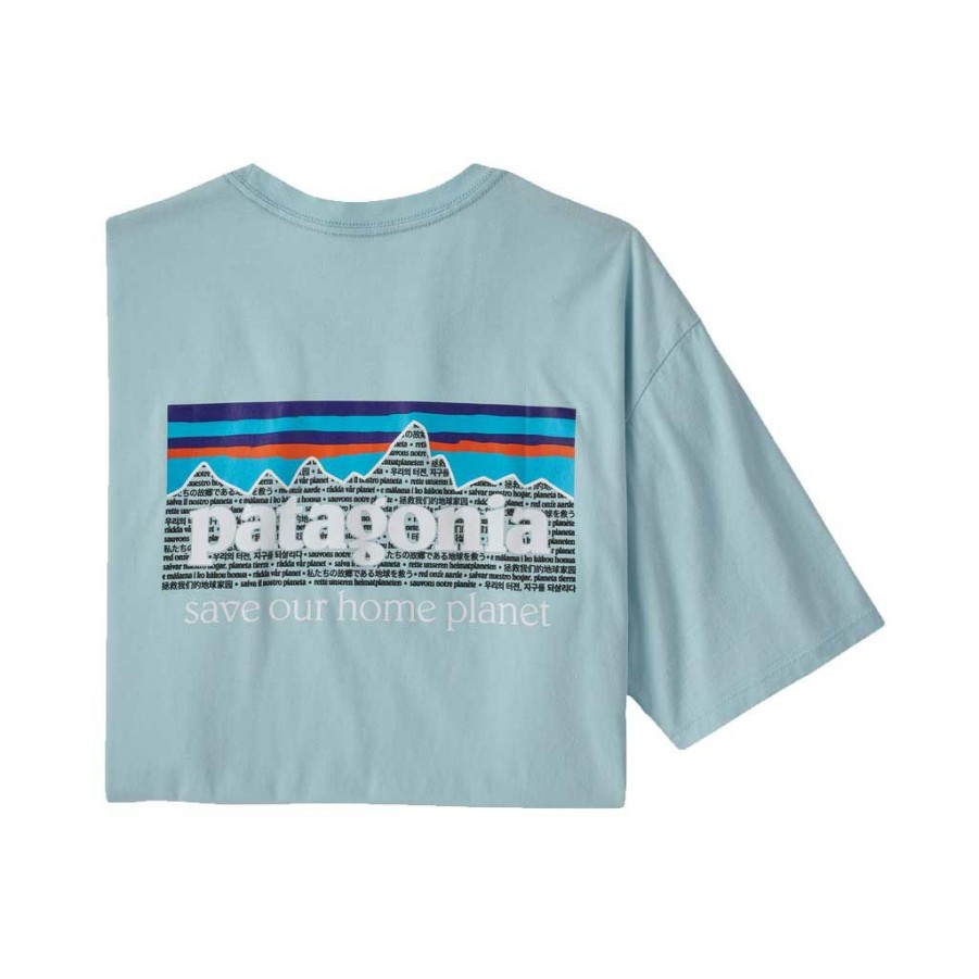 * Official Patagonia Men'S P-6 Mission Organic Tee Finb Men'S T-Shirts