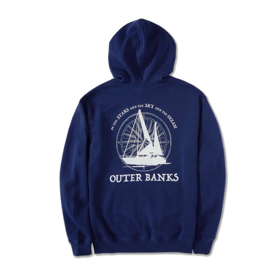 * Discount Volcom X Outer Banks Bahamas Po Hoodie Navy Men'S Hoodies & Sweatshirts