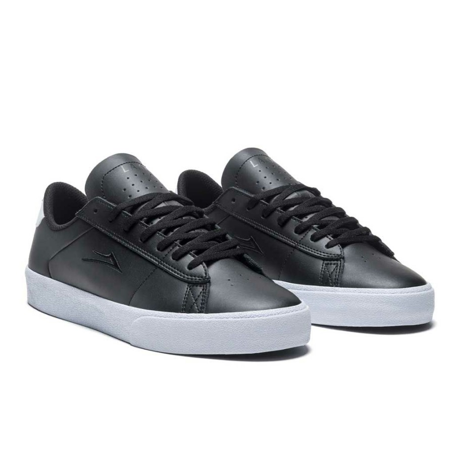 * Quick Delivery Lakai Newport Leather Black Leather Men'S Shoes