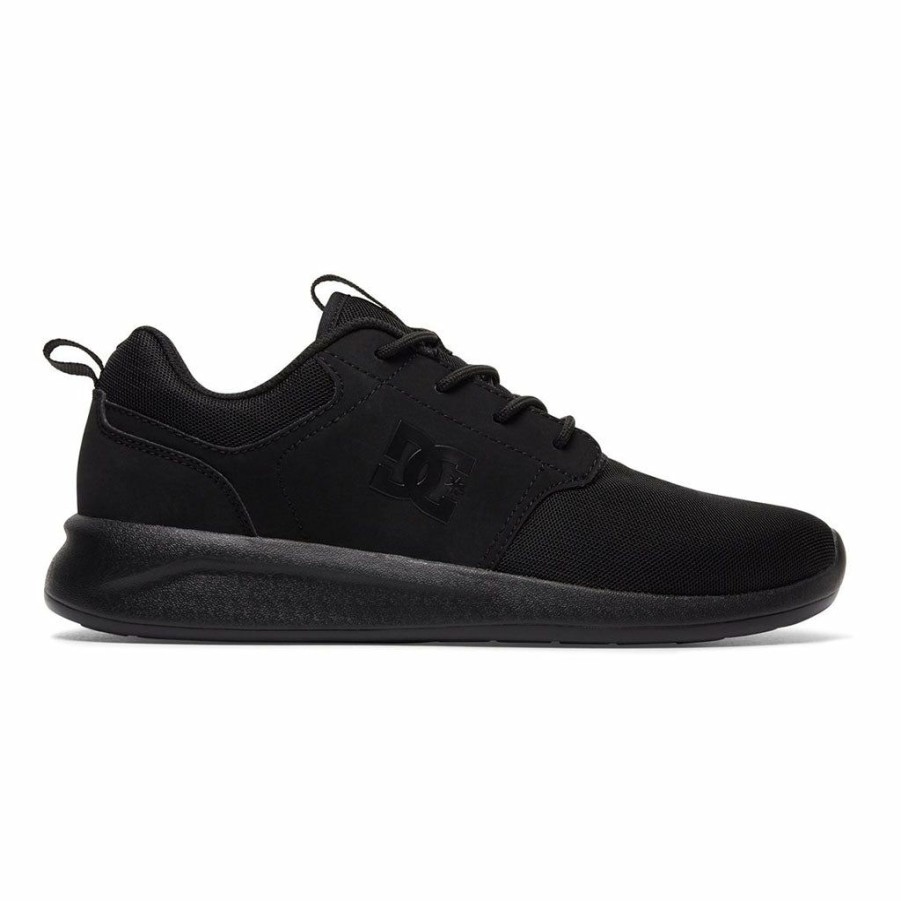 * Quick Delivery Dc Midwaysn Shoes Black Men'S Shoes