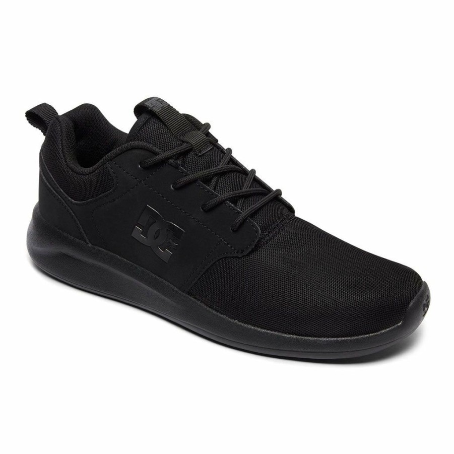 * Quick Delivery Dc Midwaysn Shoes Black Men'S Shoes